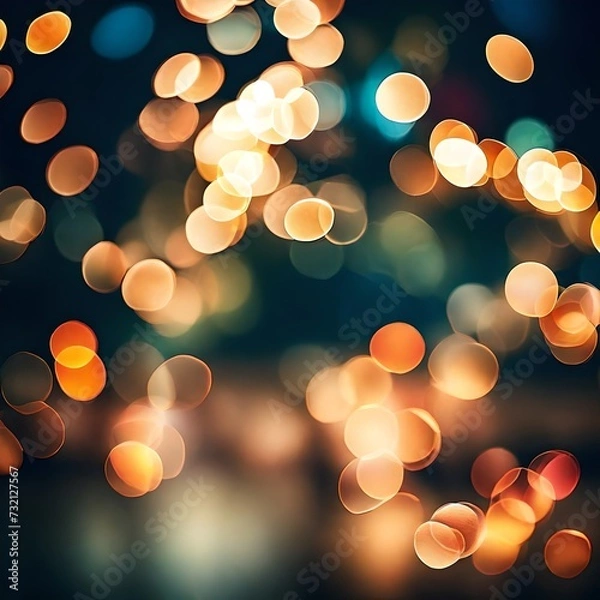 Obraz abstract bokeh background
