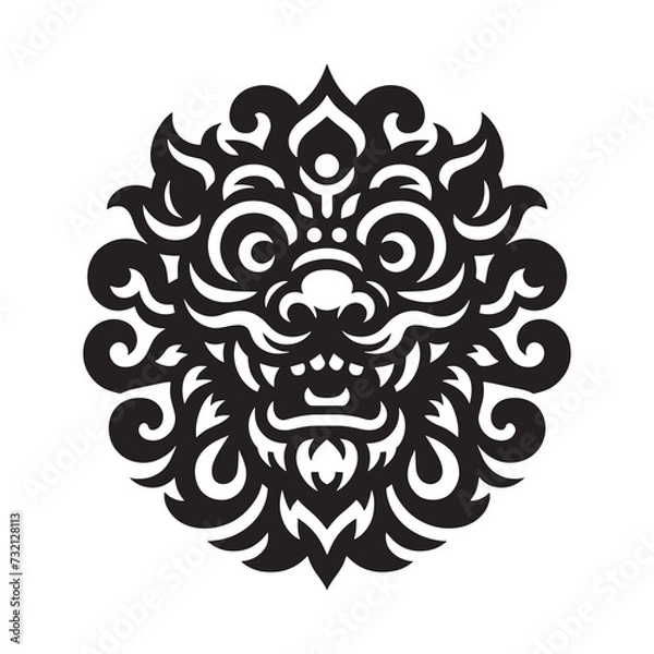 Fototapeta Dragon Dance Delights