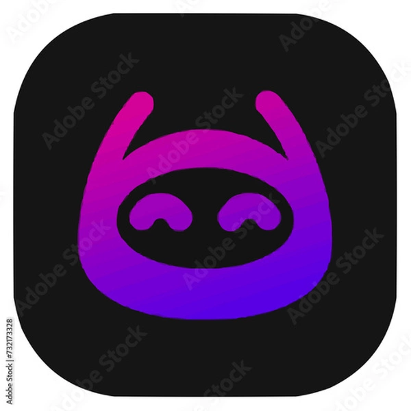 Obraz  discord-bot-purple