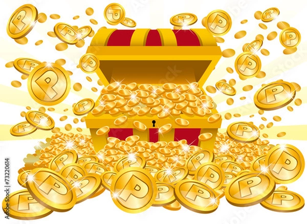 Obraz 宝箱　ポイント