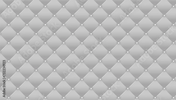 Fototapeta geometric style quilted pattern grey background for royal furniture