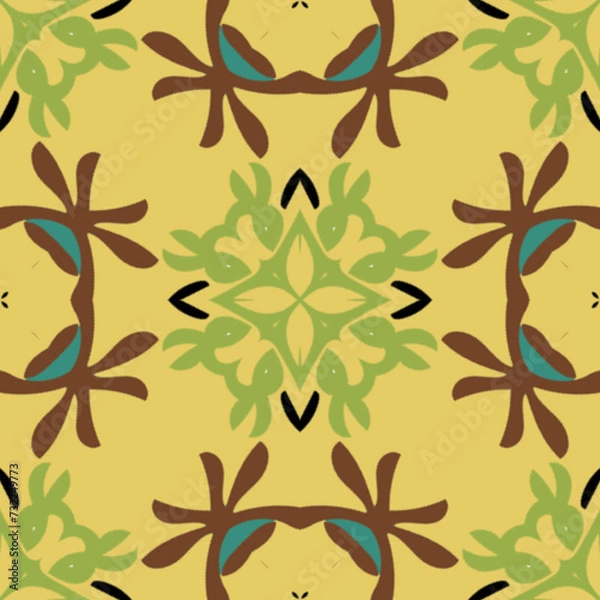 Obraz Seamless pattern tile