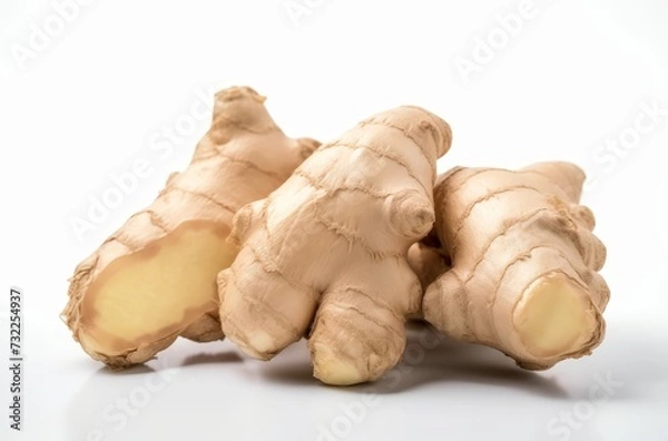 Obraz ginger isolated on white background