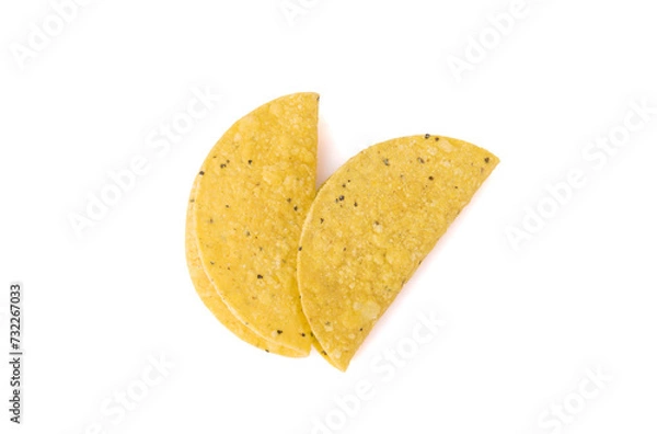 Obraz Taco isolated on white background