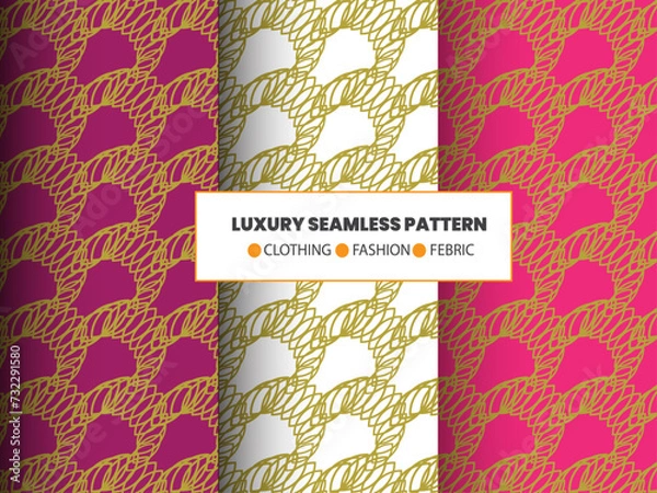 Obraz Modern  seamless pattern design template