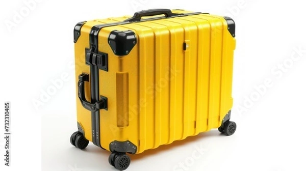 Obraz suitcase isolated on white background