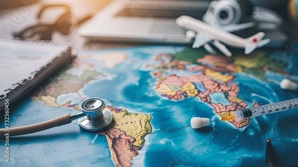 Obraz Getting Vaccinations for International Travel