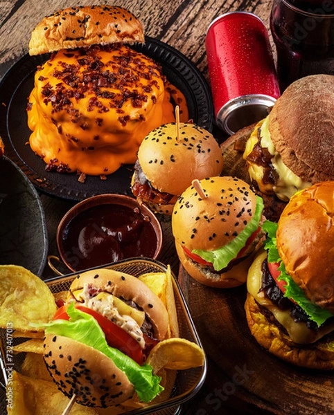 Obraz Lanches Gourmet 