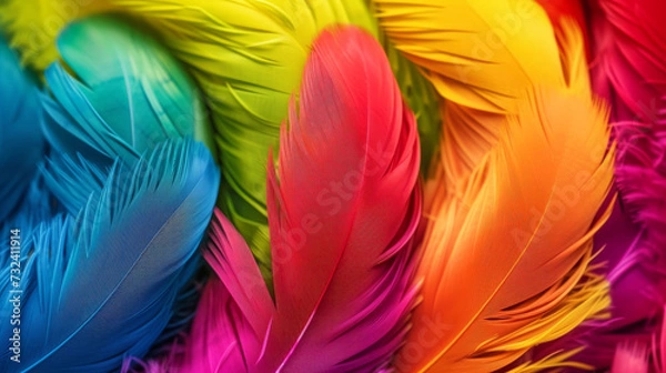 Fototapeta multicolored rainbow colorful background. Vibrant color. Colorful rainbow flower background. background suitable for your banner, poster, flyer and more design
