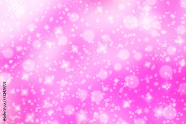 Fototapeta Elegant pink bokeh background,Abstract images that are sensual and shimmering, There is a shimmering light that looks charming,Suitable for celebrating Christmas Day and Valentine's Day.