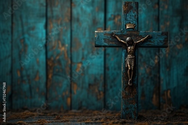 Obraz Crucifixion Cross Generative AI