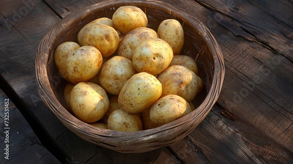 Fototapeta Patatas a lo Pobre - Poor Man's Potatoes Snapshot Image