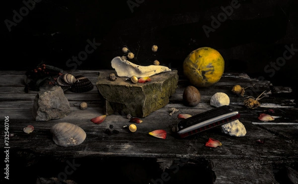 Fototapeta still life European painting style