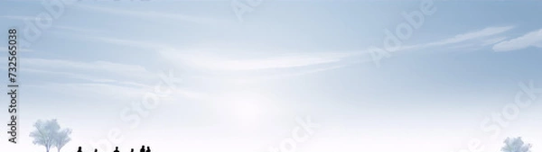 Fototapeta sky and grass