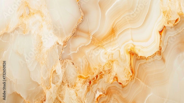 Fototapeta Apricot color marble background