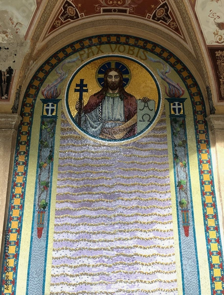 Obraz Big old Jesus mosaic