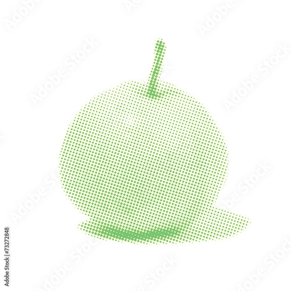 Fototapeta Guava halftone.