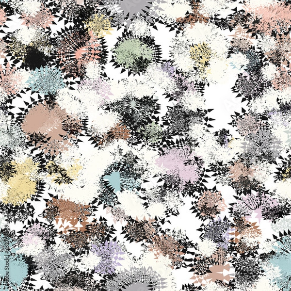 Fototapeta abstract colormix design seamless pattern