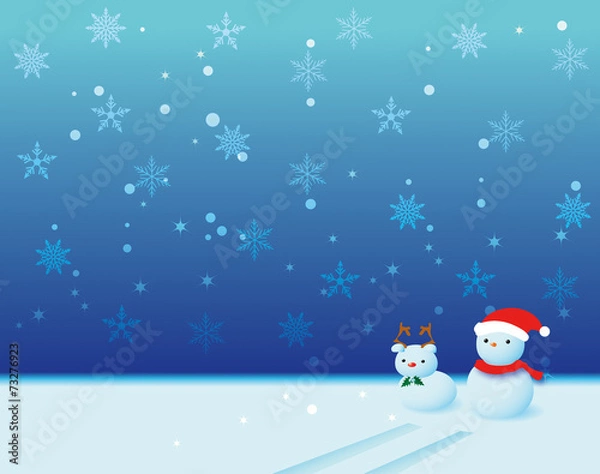 Obraz snow_fall_Xmas.ai