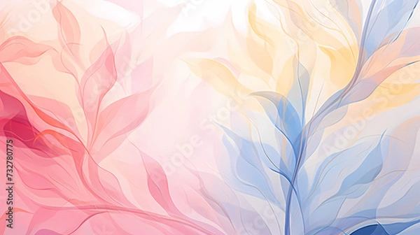 Fototapeta Beautiful abstract artistic colorful pattern background