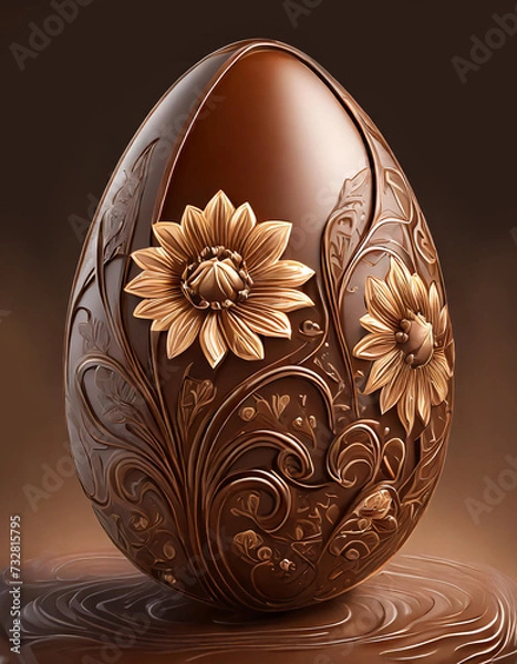 Obraz Huevo de chocolate