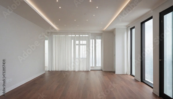 Fototapeta Empty bright space