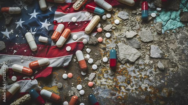 Obraz American Drug Problem