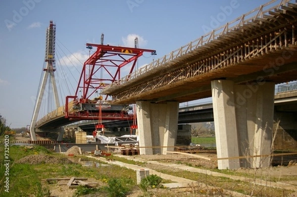 Obraz brückenbau