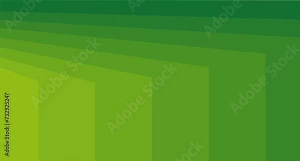 Obraz green yellow abstract line template background design vector art