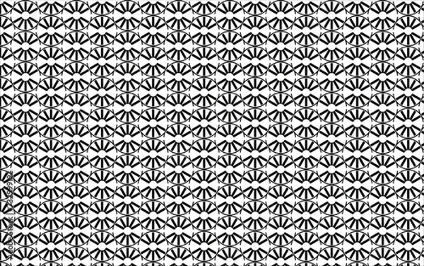 Fototapeta black-and-white geometric Abstract pattern with stripes