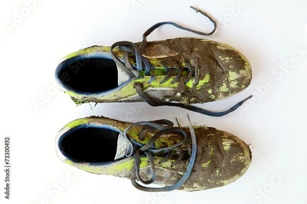 Fototapeta dirty cleats
