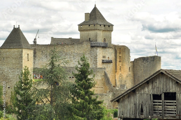 Fototapeta Castelnaud