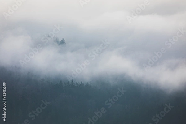 Obraz Góry w chmurach