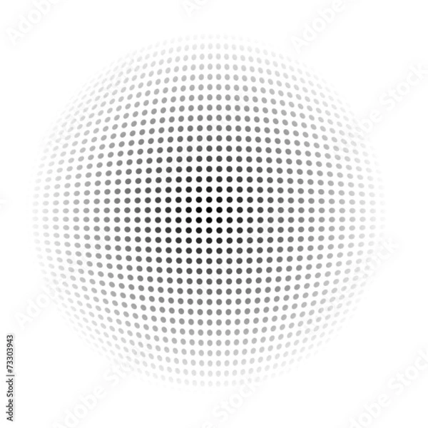 Obraz Dotted background, vector.