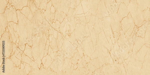 Fototapeta Beige Marble Surface With Intricate Veining Textured