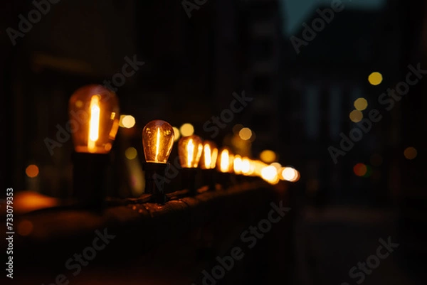 Fototapeta Warm light