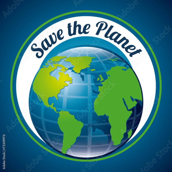 Fototapeta ecology design