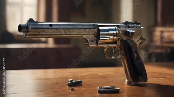 Obraz Gun Background Very Cool