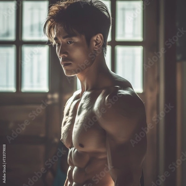 Obraz 피트니스 모델, 남성 피트니스 모델, 남성 모델, 헬스 모델