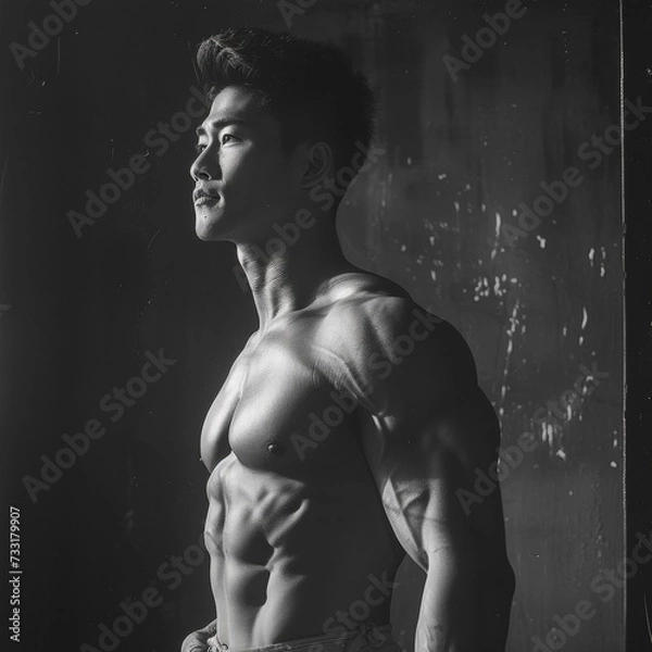 Obraz 피트니스 모델, 남성 피트니스 모델, 남성 모델, 헬스 모델