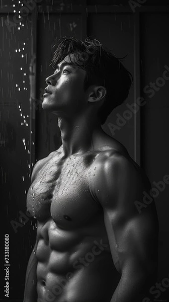 Obraz 피트니스 모델, 남성 피트니스 모델, 남성 모델, 헬스 모델