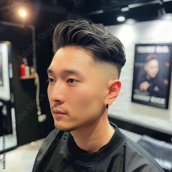 Obraz 남성 헤어 모델, 짧은 머리 모델, 여성 헤어 모델, 여성 모델, 청순한 모델, 여성 청순한 모델, 여성 모