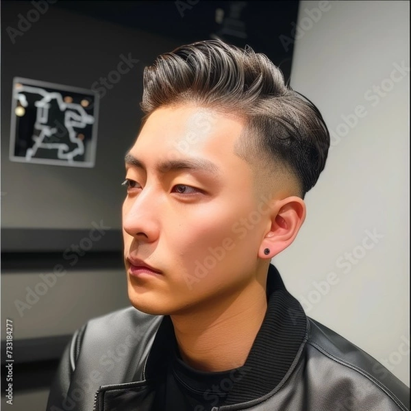 Obraz 남성 헤어 모델, 짧은 머리 모델, 여성 헤어 모델, 여성 모델, 청순한 모델, 여성 청순한 모델, 여성 모