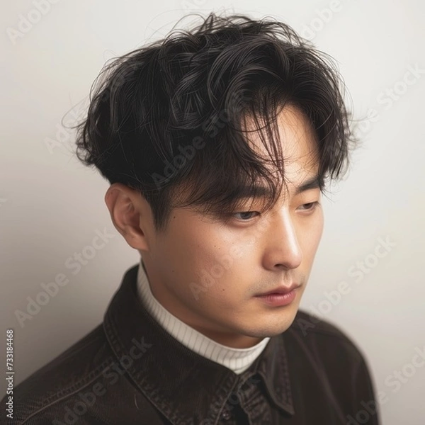 Obraz 남성 헤어 모델, 짧은 머리 모델, 여성 헤어 모델, 여성 모델, 청순한 모델, 여성 청순한 모델, 여성 모