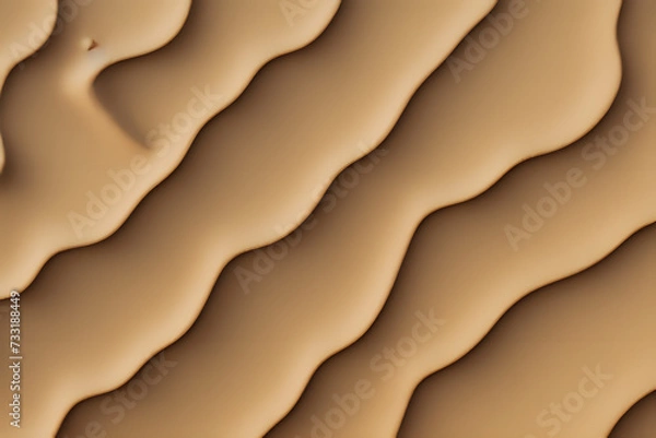 Fototapeta a view of a sand dune. Generative AI