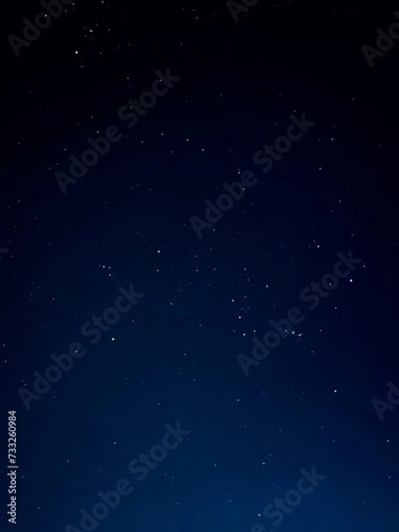 Obraz starry night sky