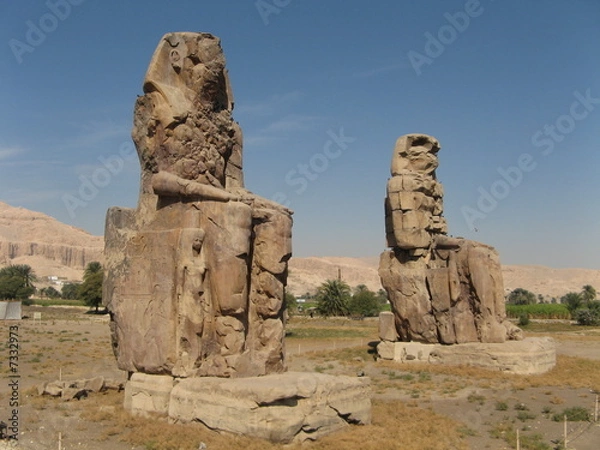 Fototapeta Colossi of Memnon, Luxor - West Bank