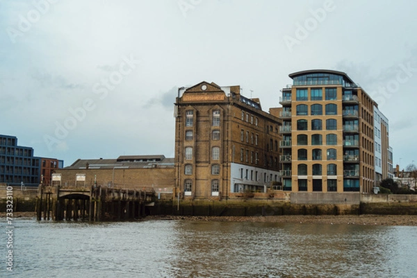 Obraz river thames city