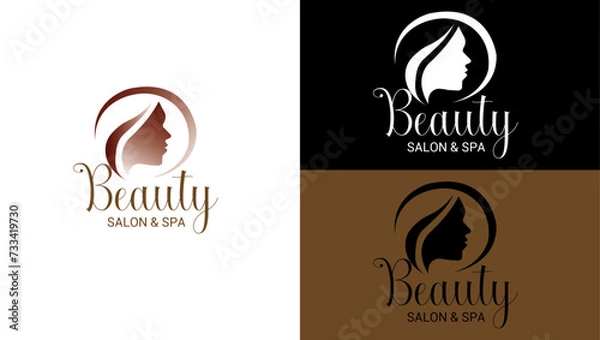Obraz Beauty Salon Logo