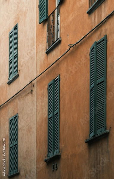 Obraz facade of an old building